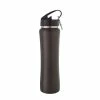 Smith & Nobel Double Wall Stainless Steel Straw Bottle Black 500mL -Deals Cutlery Store BP627389 nc