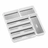 Madesmart 7 Compartment Cutlery Tray White -Deals Cutlery Store BP637610 nc