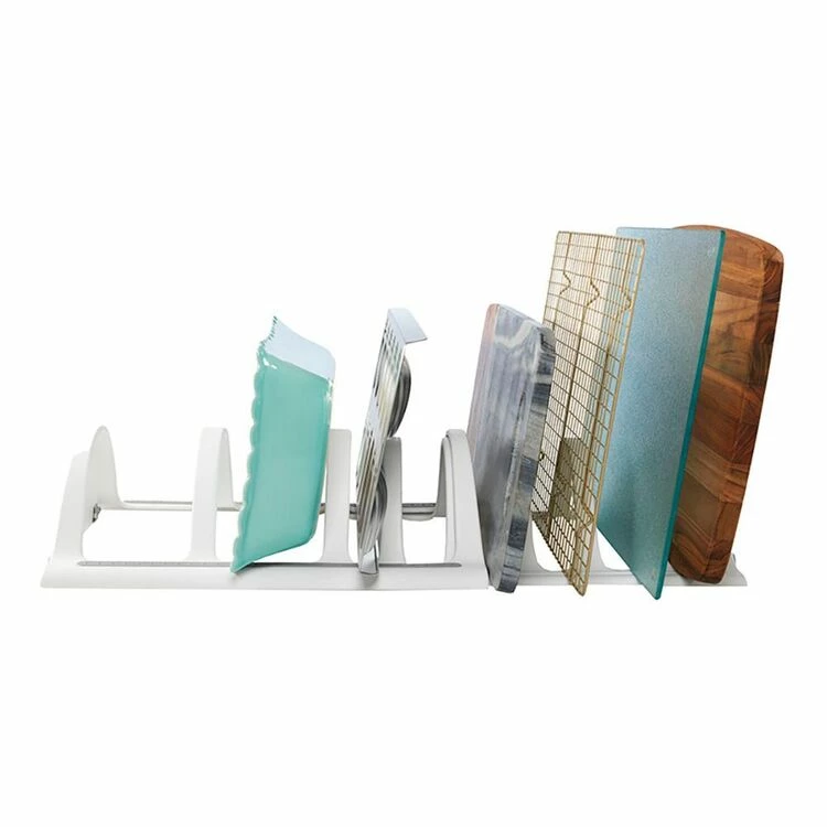 Madesmart Expand Bakeware Organiser White 3 Madesmart Expand Bakeware Organiser White