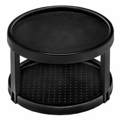 Madesmart Basic Twin Turntbl 25.4cm Carbon