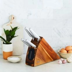 Wiltshire Staysharp Premium Stainless Steel 5PC Knife Block Set -Deals Cutlery Store BP639920 nc 5