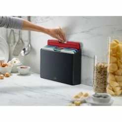 Joseph Joseph Folio 4 Pc Board Set Regular (Graphite/Coast)