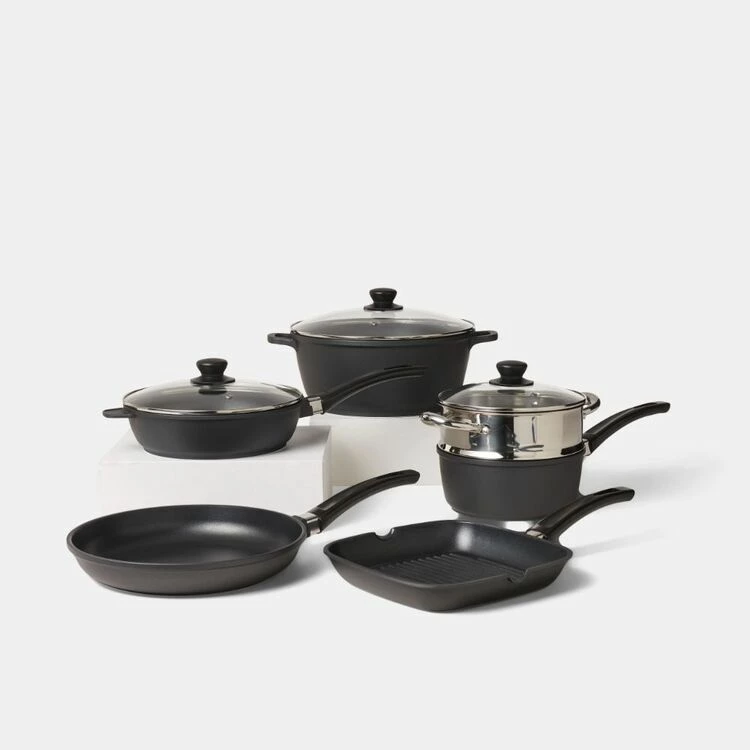 Smith & Nobel Majestic Cast Aluminium 6-Piece Cookset 3 Smith & Nobel Majestic Cast Aluminium 6-Piece Cookset