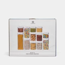 Smith & Nobel Food Storage Canister Set Of 12