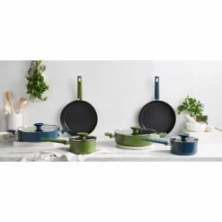 Smith & Nobel Forged Aluminum Olive 3 Piece Cookset -Deals Cutlery Store BP640685 nc