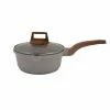 Smith & Nobel White Granite Plus Saucepan 20 Cm -Deals Cutlery Store BP640721 nc