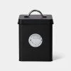Smith & Nobel Heritage Tea Canister Black