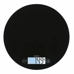 Propert 5 Kg Glass Kitchen Scale Black