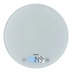 Propert 5 Kg Glass Kitchen Scale White