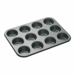 MasterPro Non-Stick 12 Cup Muffin/Cupcake Pan -Deals Cutlery Store BP643291 nc