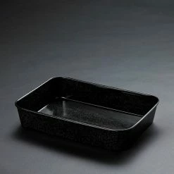 MasterPro Professional Vitreous Enamel Roasting Pan 32 X 24 X 7 Cm