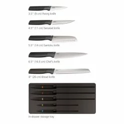 Joseph Joseph 5 Piece Knife Storage Set -Deals Cutlery Store BP643762 nc 3