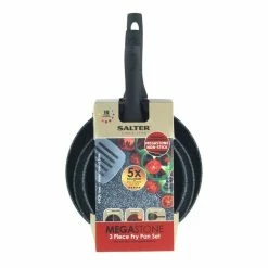 Salter Megastone Basic Frypan 3 Piece Set -Deals Cutlery Store BP645536 nc 2