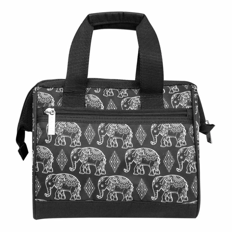 Sachi Elephant Insulated Lunch Bag 3 Sachi Elephant Insulated Lunch Bag
