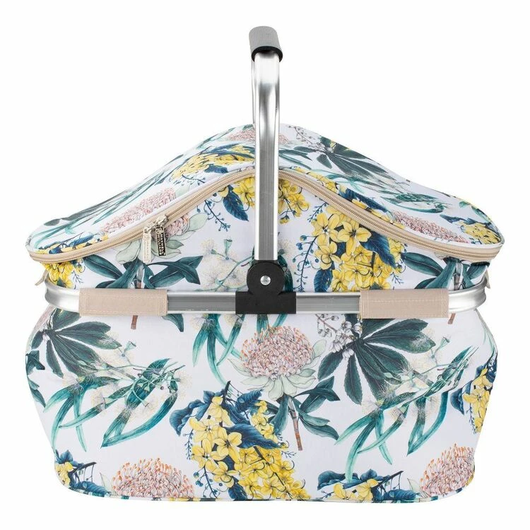 Maxwell & Williams Golden Summer Insulated Carry Basket 40L 4 Maxwell & Williams Golden Summer Insulated Carry Basket 40L - Image 2