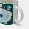 Soren Poppies Pack Of 4 Mugs Set Blue