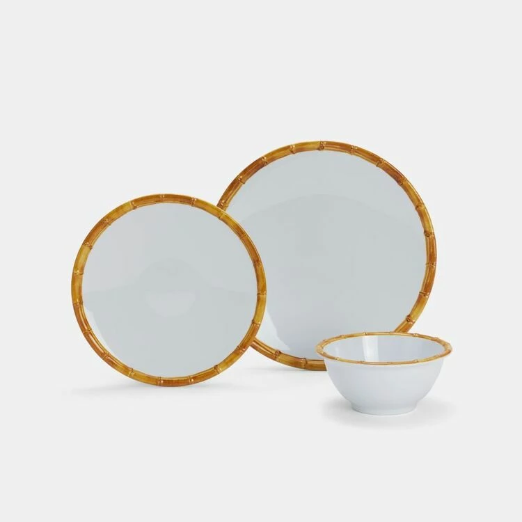 Chyka Home Bamboo Rim Cereal Bowl 4 Chyka Home Bamboo Rim Cereal Bowl - Image 2