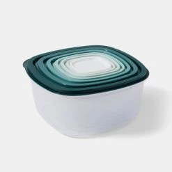 Smith & Nobel 7 Piece Square Container Set Blue -Deals Cutlery Store BP647338 nc 3