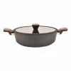 Classica Diamond Stone Elegance Black 28 Cm Chef's Pan