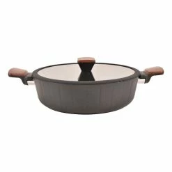 Classica Diamond Stone Elegance Black 28 Cm Chef's Pan