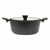 Classica Diamond Stone Elegance Black 28 Cm Casserole 2 Classica Diamond Stone Elegance Black 28 Cm Casserole -Deals Cutlery Store BP647640 nc