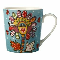 Maxwell & Williams Donna's Garden Mug 350ml Bubbly Blossom Tin Gift Boxed -Deals Cutlery Store BP647641 nc