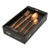 St Clare Nordic 16 Piece Stainless Steel Cutlery Set Rose Gold -Deals Cutlery Store BP647932 nc