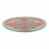 Casa Domani Pelagie Round Serving Platter 37 Cm Teal/Terracotta -Deals Cutlery Store BP648037 nc 2
