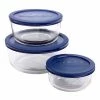 Pyrex Glass Round Storage 3-Piece Set -Deals Cutlery Store SP 235064