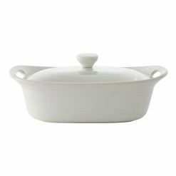 Corningware Etch White Ovenware Casserole 1.4L