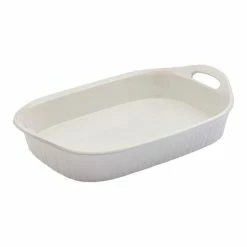 Corningware French White Ovenware Oblong Casserole 2.85L