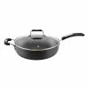 Tefal Specialty Hard Anodised Jumbo Sauté Pan With Lid -Deals Cutlery Store SP 505320