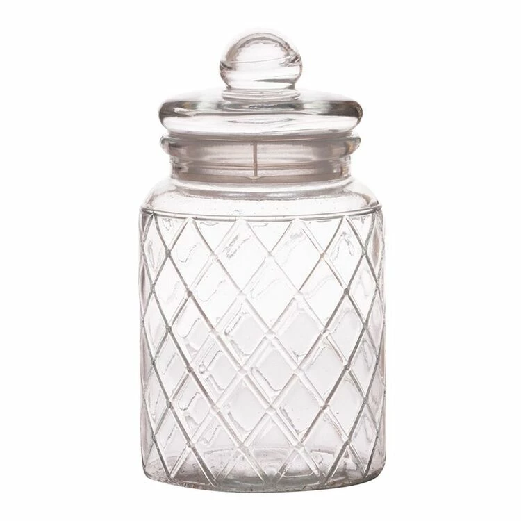 Casa Domani Trellis Storage Jar 1L 3 Casa Domani Trellis Storage Jar 1L