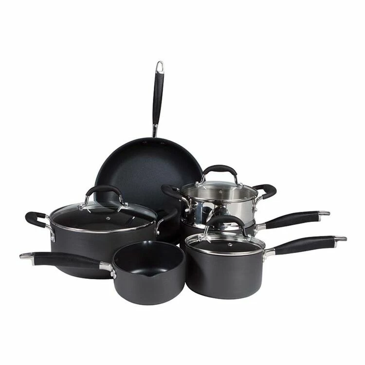 Smith & Nobel Professional 6-Piece Hard Anodised Cookset 3 Smith & Nobel Professional 6-Piece Hard Anodised Cookset
