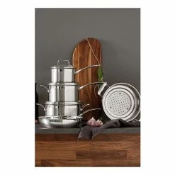 Scanpan Impact Stainless Steel 5-Piece Cookset