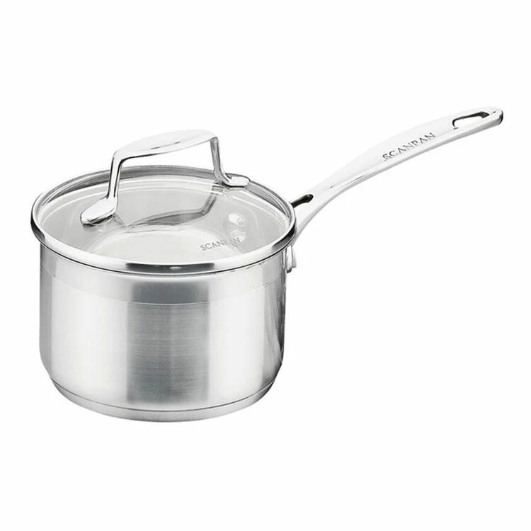 SCANPAN Impact Stainless Steel Saucepan 16Cm 3 SCANPAN Impact Stainless Steel Saucepan 16Cm
