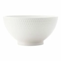 Maxwell & Williams White Basics Diamonds Rice Bowl 12.5cm