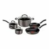 Tefal Inspire 5-Piece Hard Anodised Cookset