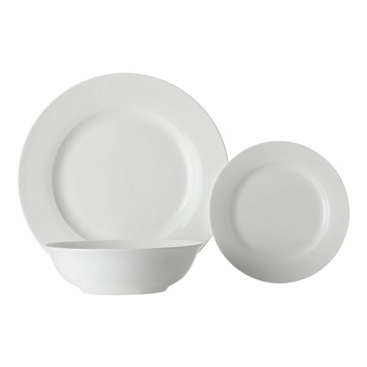 Maxwell & Williams White Basic European 12-Piece Dinner Set 3 Maxwell & Williams White Basic European 12-Piece Dinner Set