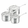 Scanpan 3-Piece Impact Stainless Steel Cookset -Deals Cutlery Store SP 563432