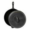 Smith & Nobel Raw Cast Iron Fry Pan 29.5cm