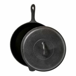Smith & Nobel Raw Cast Iron Fry Pan 29.5cm