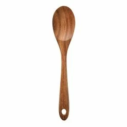 Smith & Nobel Acacia Wooden Solid Spoon 33cm
