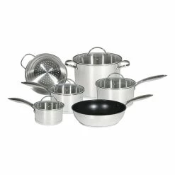 Smith & Nobel Professional Elite 6-Piece Stainless Steel Cookset