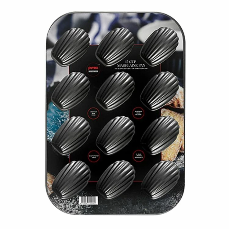 Pyrex Platinum 12 Cup Madeleine Pan 3 Pyrex Platinum 12 Cup Madeleine Pan