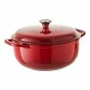 Smith & Nobel Traditions Cast Iron Casserole 6L Red -Deals Cutlery Store SP 594377