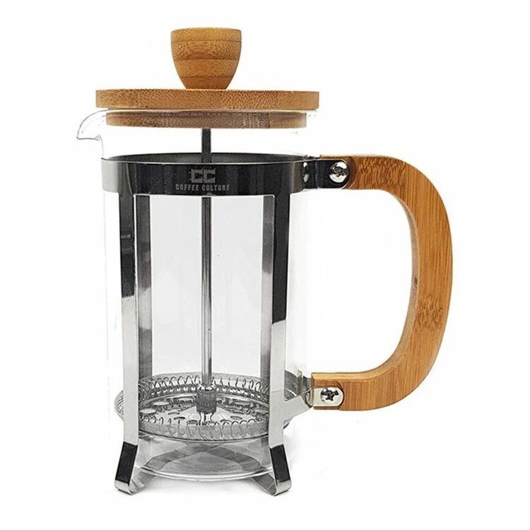 Coffee Culture Bamboo French Press Plunger 600ml 3 Coffee Culture Bamboo French Press Plunger 600ml