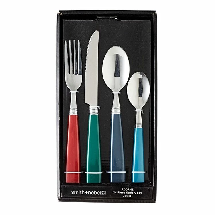 Smith & Nobel Adorne 24-Piece Cutlery Set Jewel 4 Smith & Nobel Adorne 24-Piece Cutlery Set Jewel - Image 2