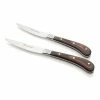 Stanley Rogers Pistol Grip 4-Piece Woodland Steak Knife Set Brown -Deals Cutlery Store SP 601577 2