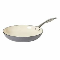 Smith & Nobel Lightweight Cast Iron Fry Pan 28cm Grey